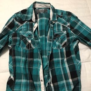 BKE Athletic fit button down